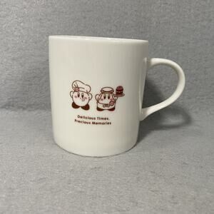 Official Kirby Cafe Limited Edition Souvenir Mug Cup Kirby Japan